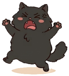 Возмущённый кот